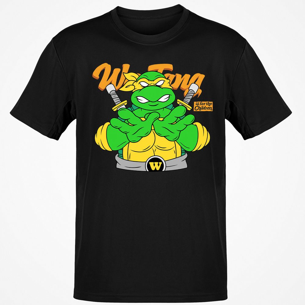 Tmnt is for children - Black - 1