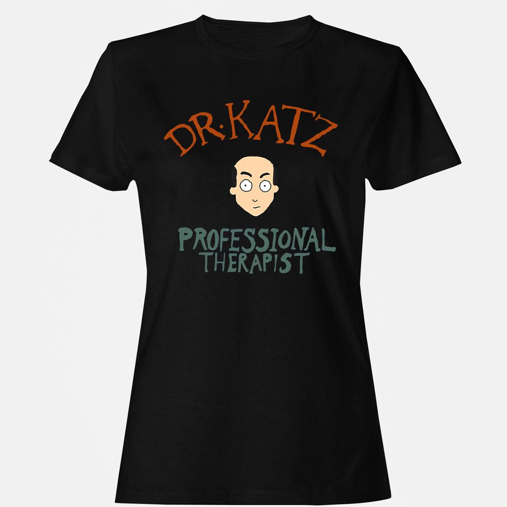 Women's T-Shirt - M477JQMK - Black - 1