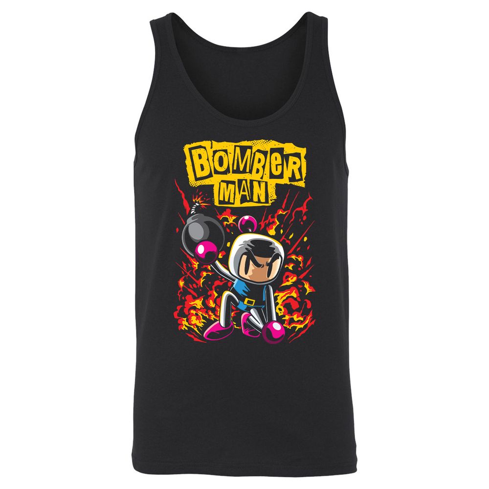 Unisex Jersey Tank - SLP543L5 - Black - 1