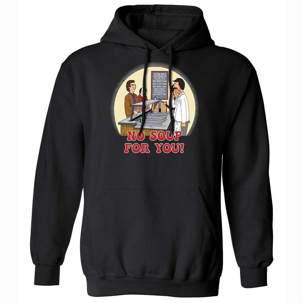 Classic Unisex Hoodie - 2UDLKC23 - Black - 1