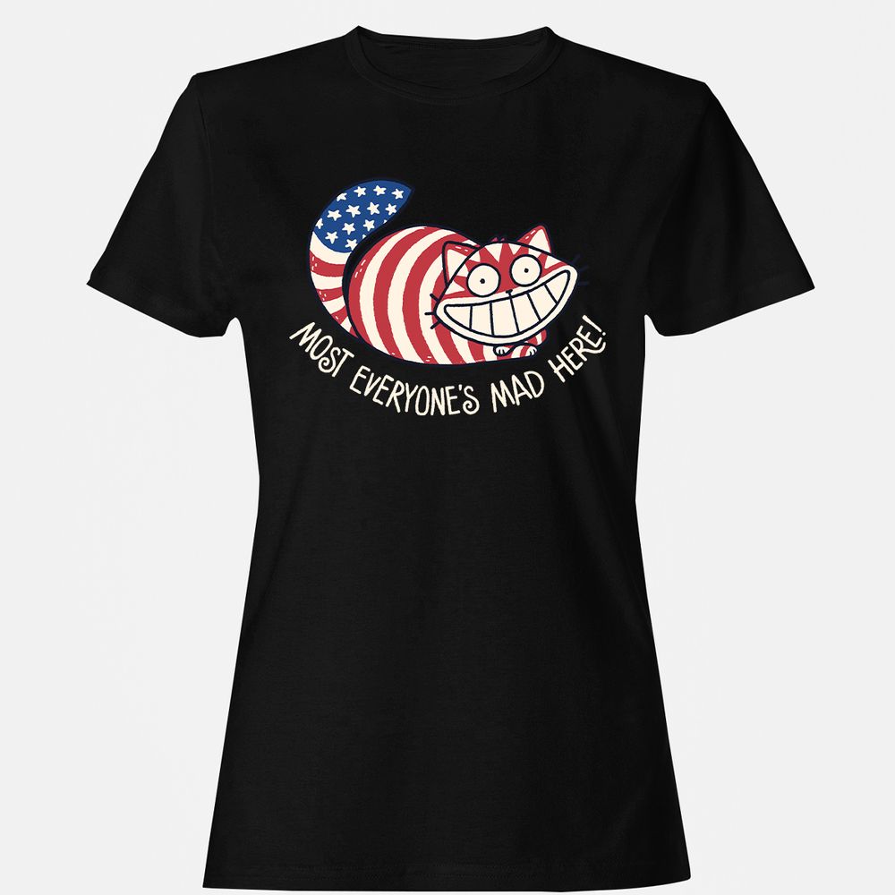 Women's T-Shirt - MKZB2SQS - Black - 1