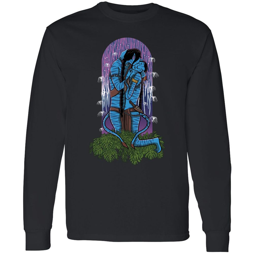 Long Sleeve T-Shirt - F459FEND - Black - 1