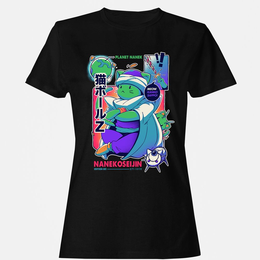 Women's T-Shirt - WJ7ZZ3MN - Black - 1