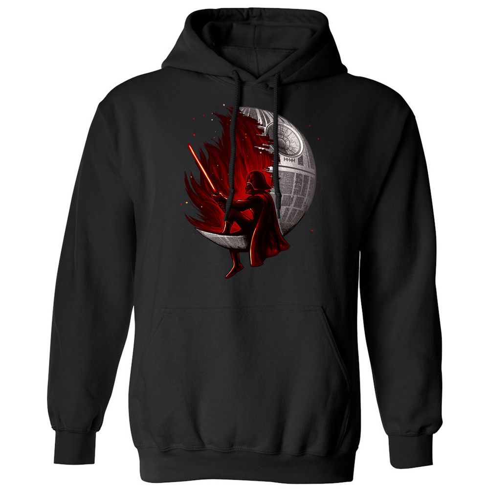 Classic Unisex Hoodie - H76T8C14 - Black - 1