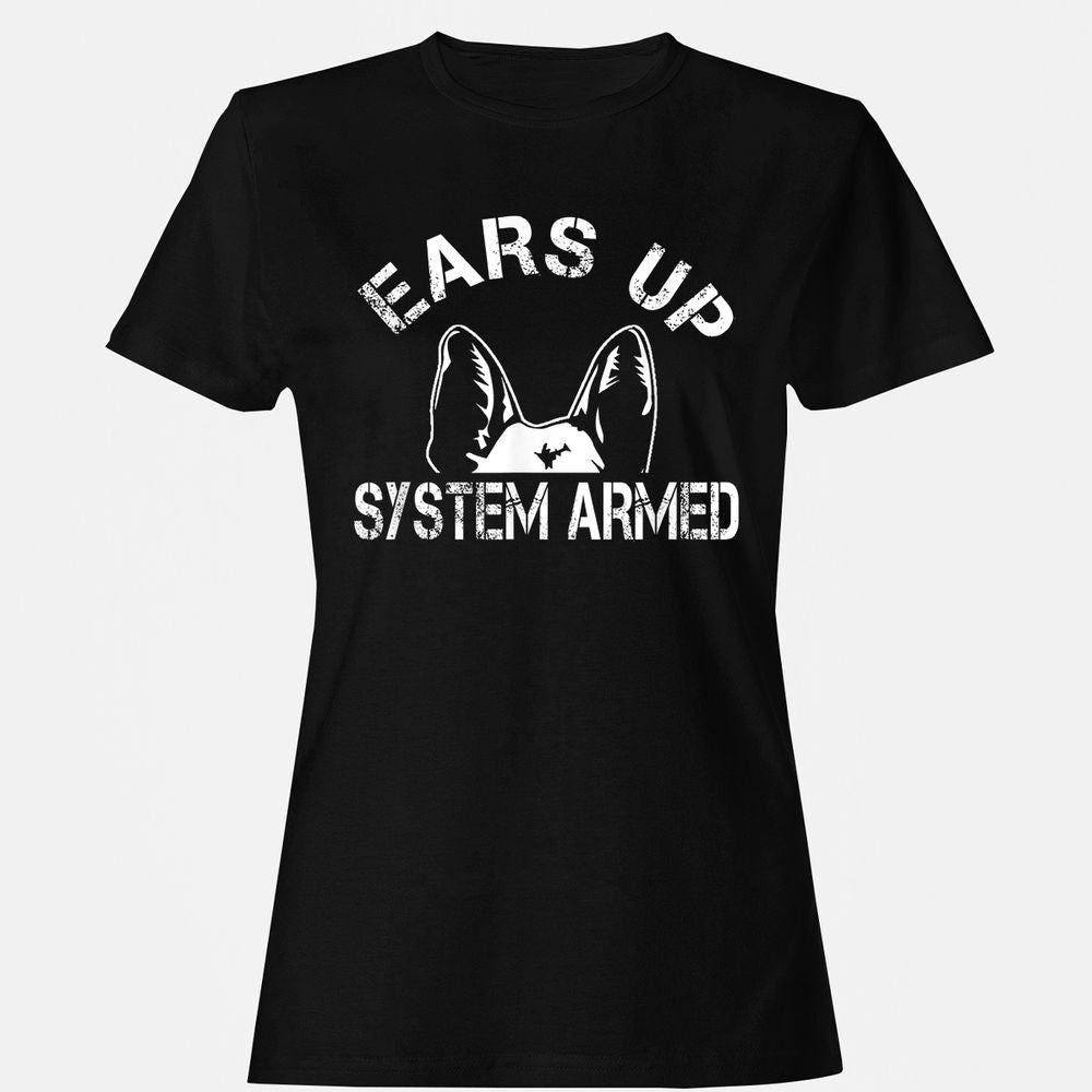Women's T-Shirt - QJ4HUABL - Black - 1