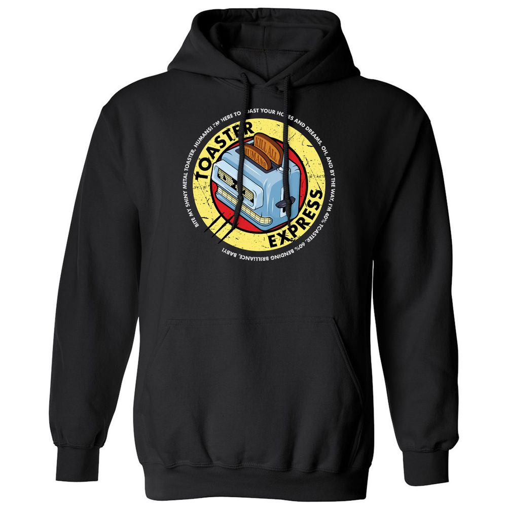 Classic Unisex Hoodie - 9STQKVYS - Black - 1