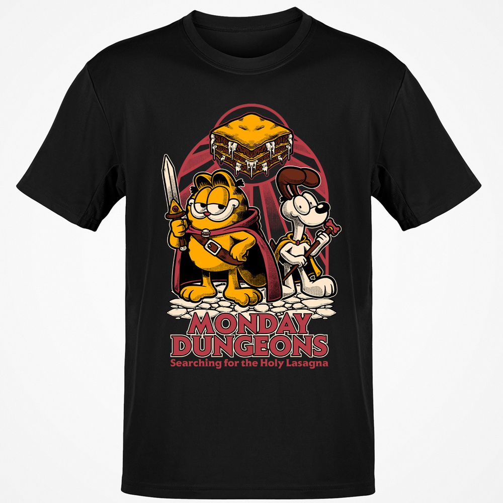 Classic Unisex T-Shirt - 4Q7T2D1J - Black - 1