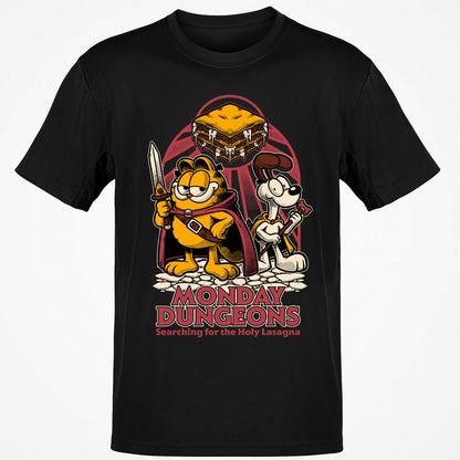 Classic Unisex T-Shirt - 4Q7T2D1J - Black - 1