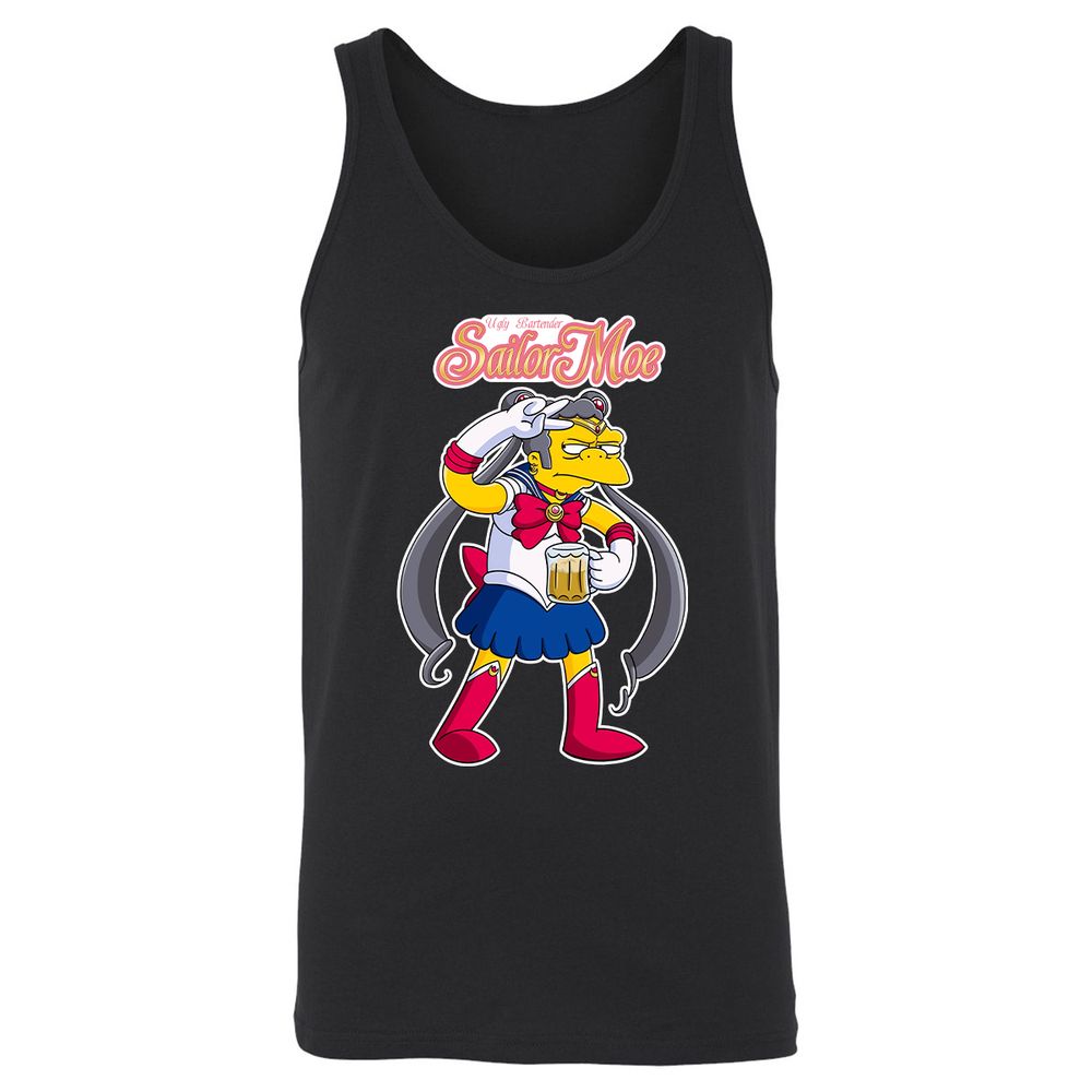 Unisex Jersey Tank - L48N3673 - Black - 1