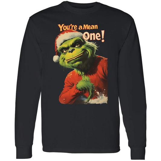 Long Sleeve T-Shirt - MSMGJGFS - Black - 1