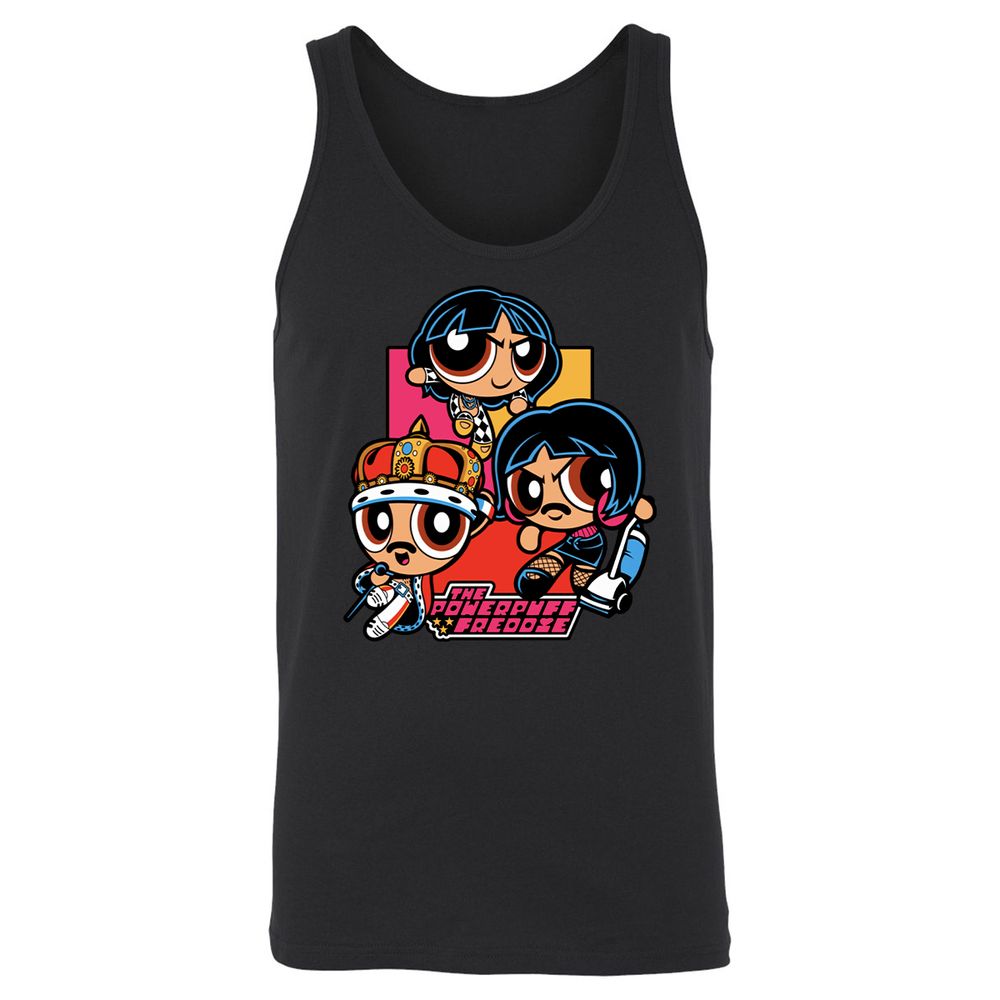 Unisex Jersey Tank - 62YYLZGQ - Black - 1