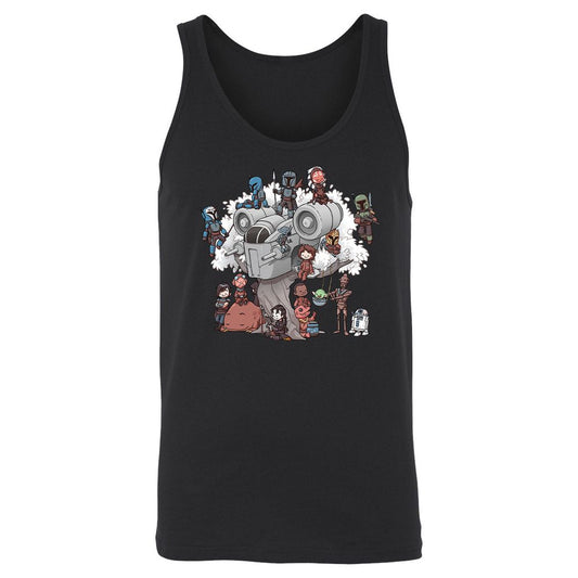 Unisex Jersey Tank - GY1YE2XD - Black - 1