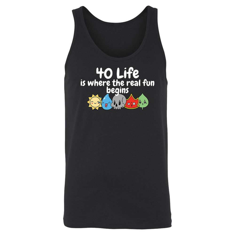 Unisex Jersey Tank - YMJ49PG1 - Black - 1