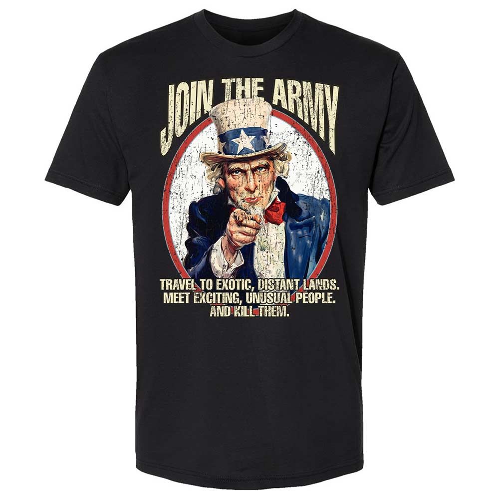 Join The Army - Black - 1