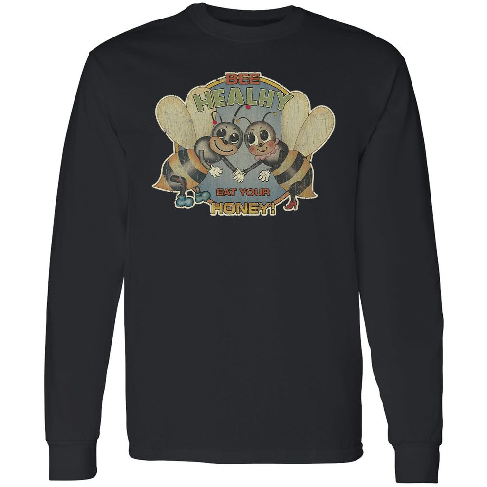 Bee Healthy Eat Your Honey - Black - 1