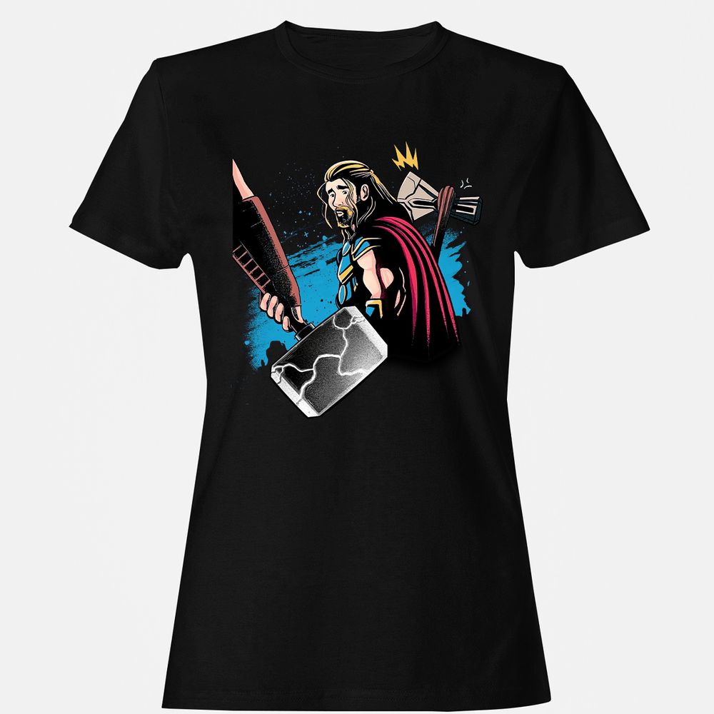 Women's T-Shirt - 33K1R7KC - Black - 1