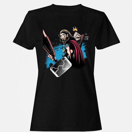 Women's T-Shirt - 33K1R7KC - Black - 1