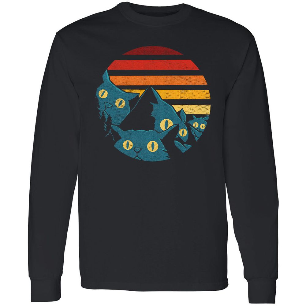 Long Sleeve T-Shirt - 2WPDHHFZ - Black - 1