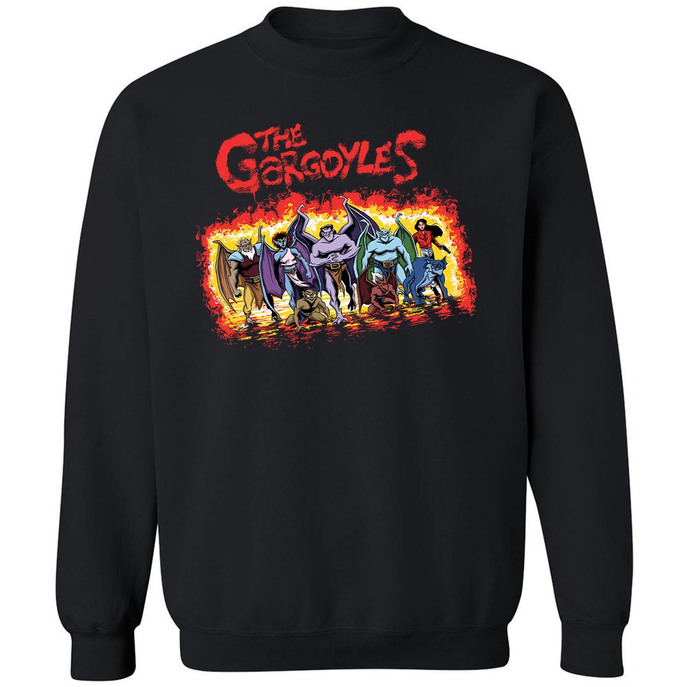 Classic Unisex Sweatshirt - A4YFH5BF - Black - 1