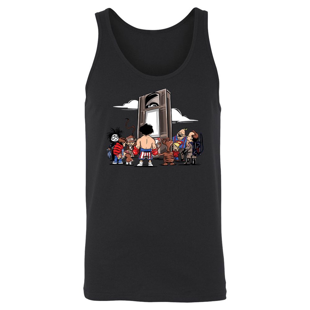 Unisex Jersey Tank - C3VF4KCJ - Black - 1