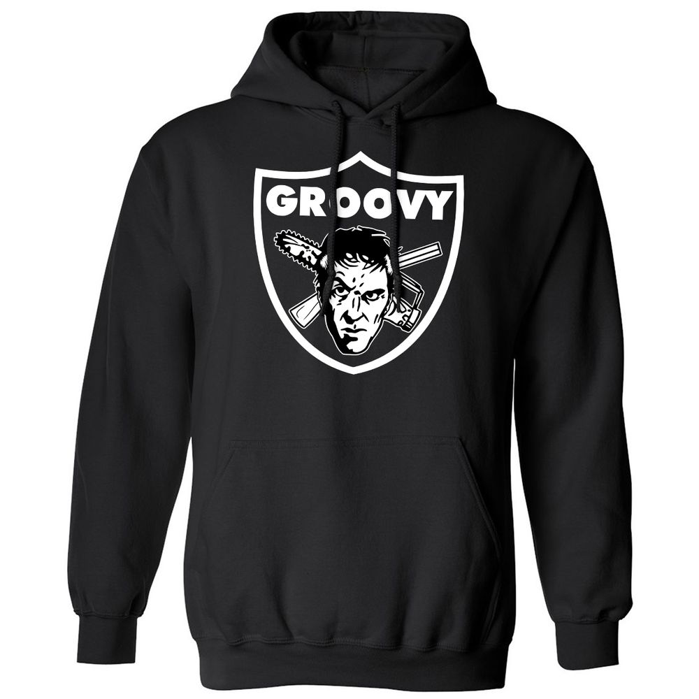 Classic Unisex Hoodie - V7H4NRZ1 - Black - 1
