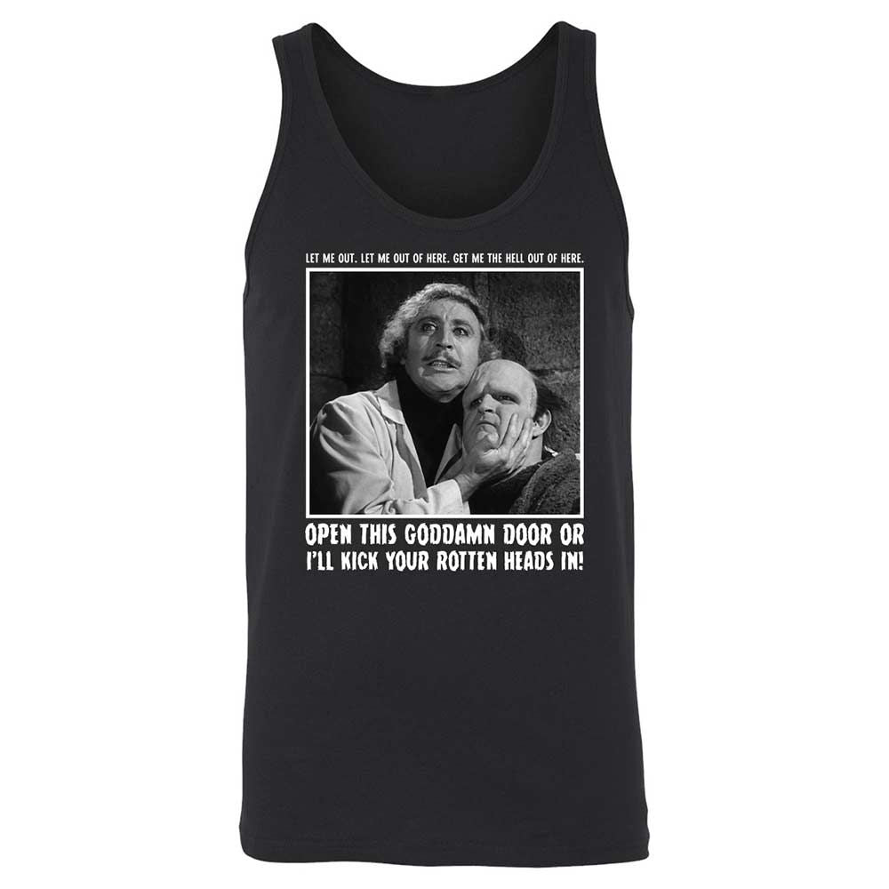 Unisex Jersey Tank - UHPN8LFB - Black - 1