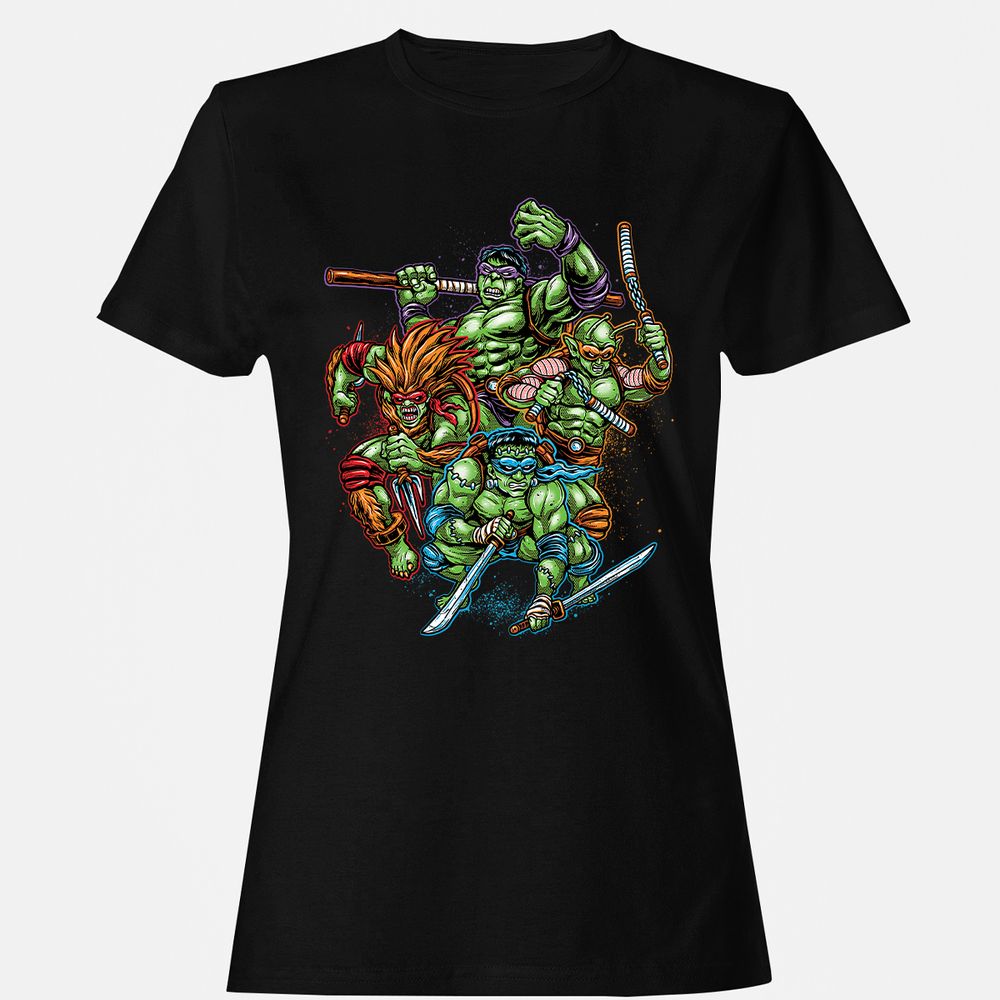 Women's T-Shirt - K57V1F53 - Black - 1