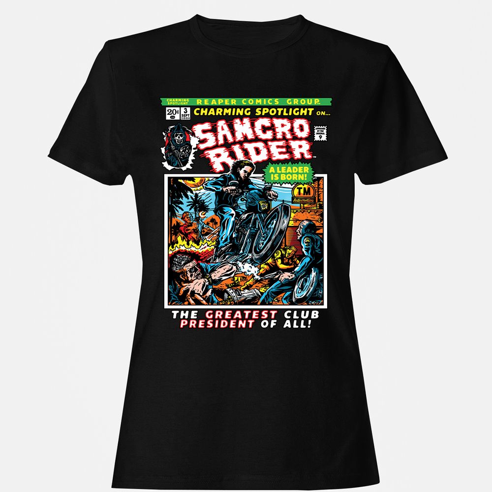 Women's T-Shirt - EL5B7R7E - Black - 1