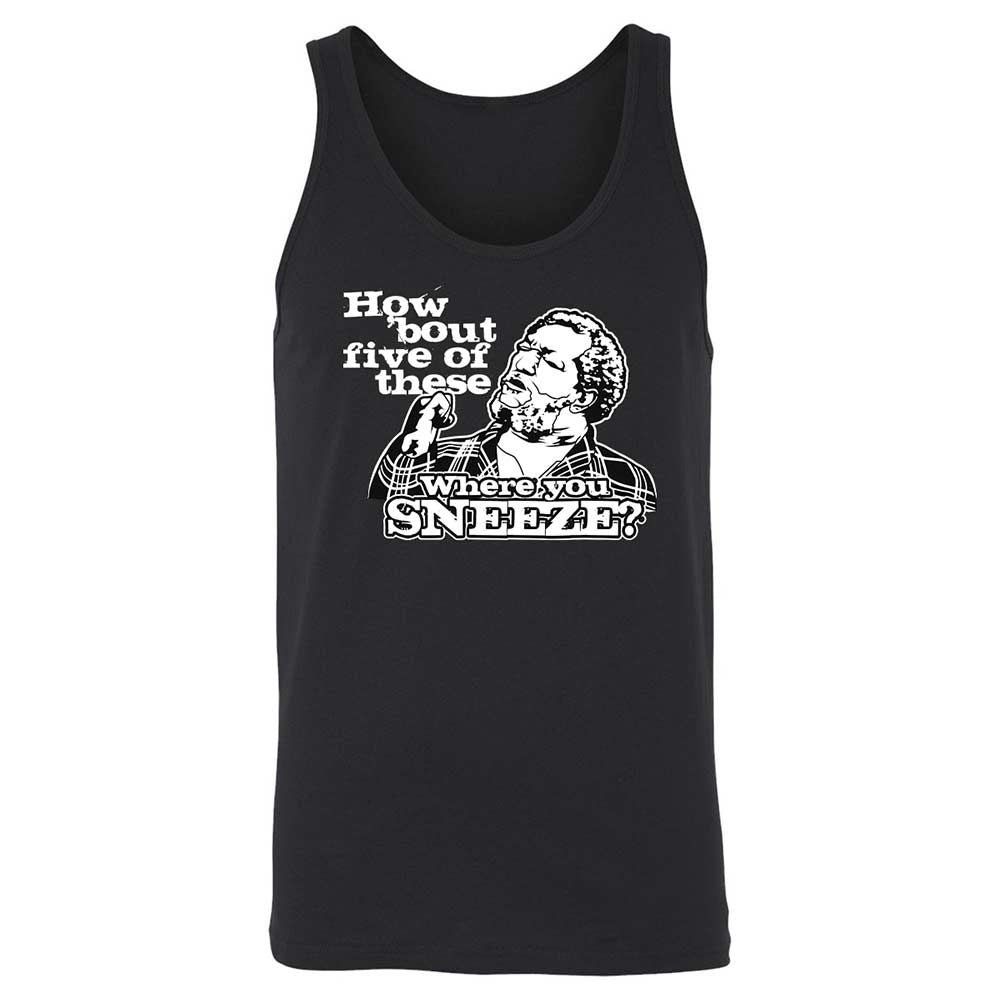 Unisex Jersey Tank - VZTBQM3W - Black - 1