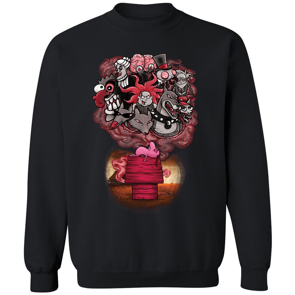 Classic Unisex Sweatshirt - LP51M6N9 - Black - 1
