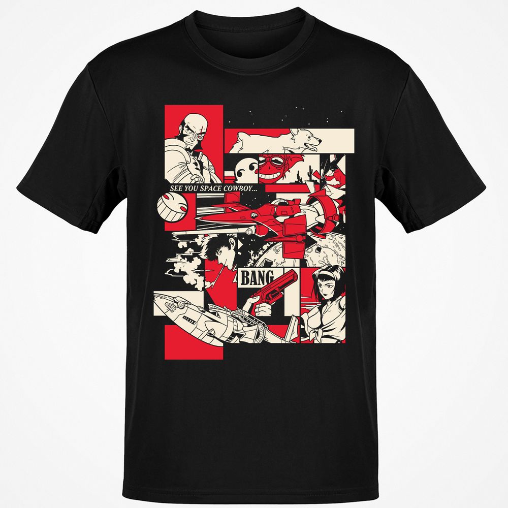 Classic Unisex T-Shirt - UUE6HPYK - Black - 1