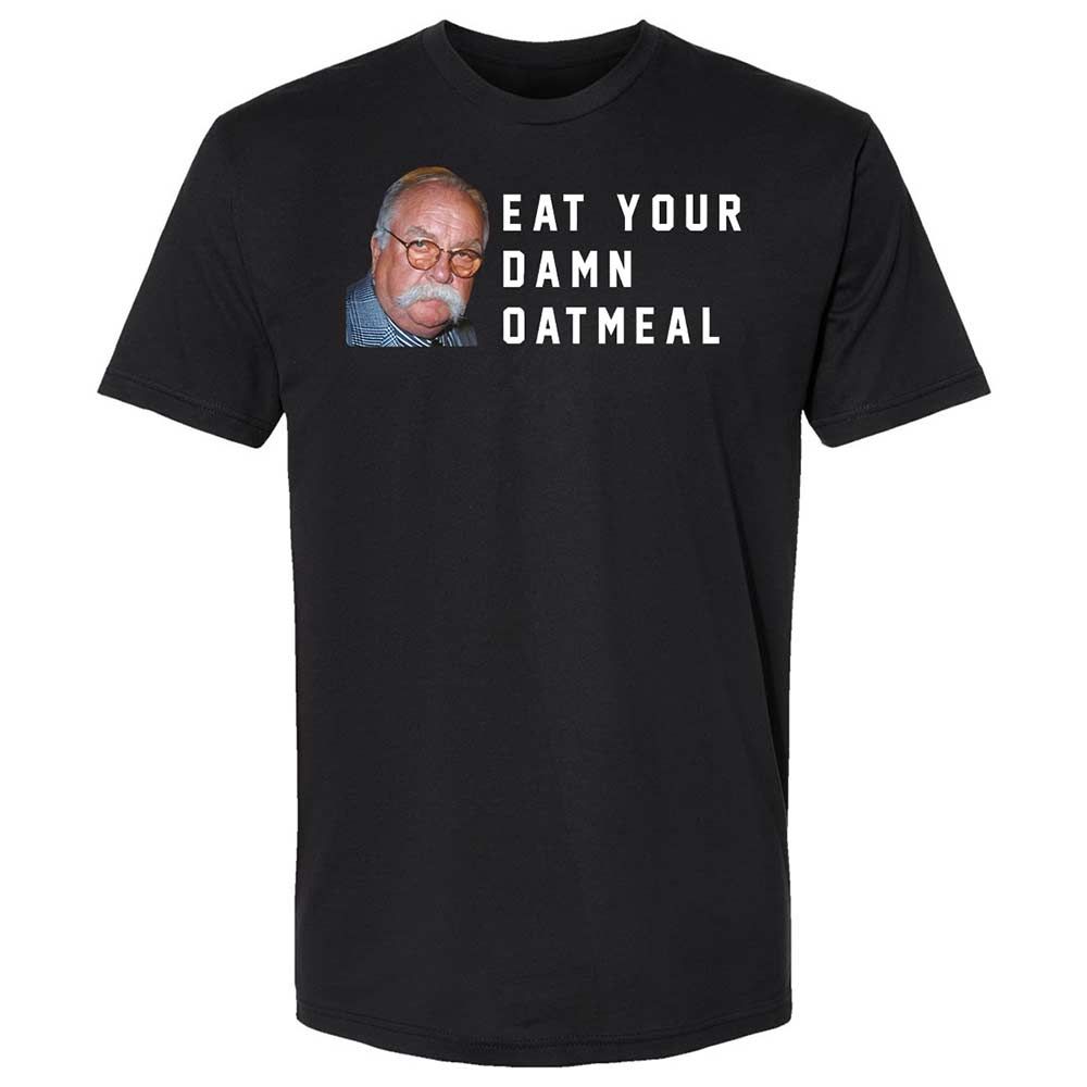 Eat Your Damn Oatmeal - Black - 1