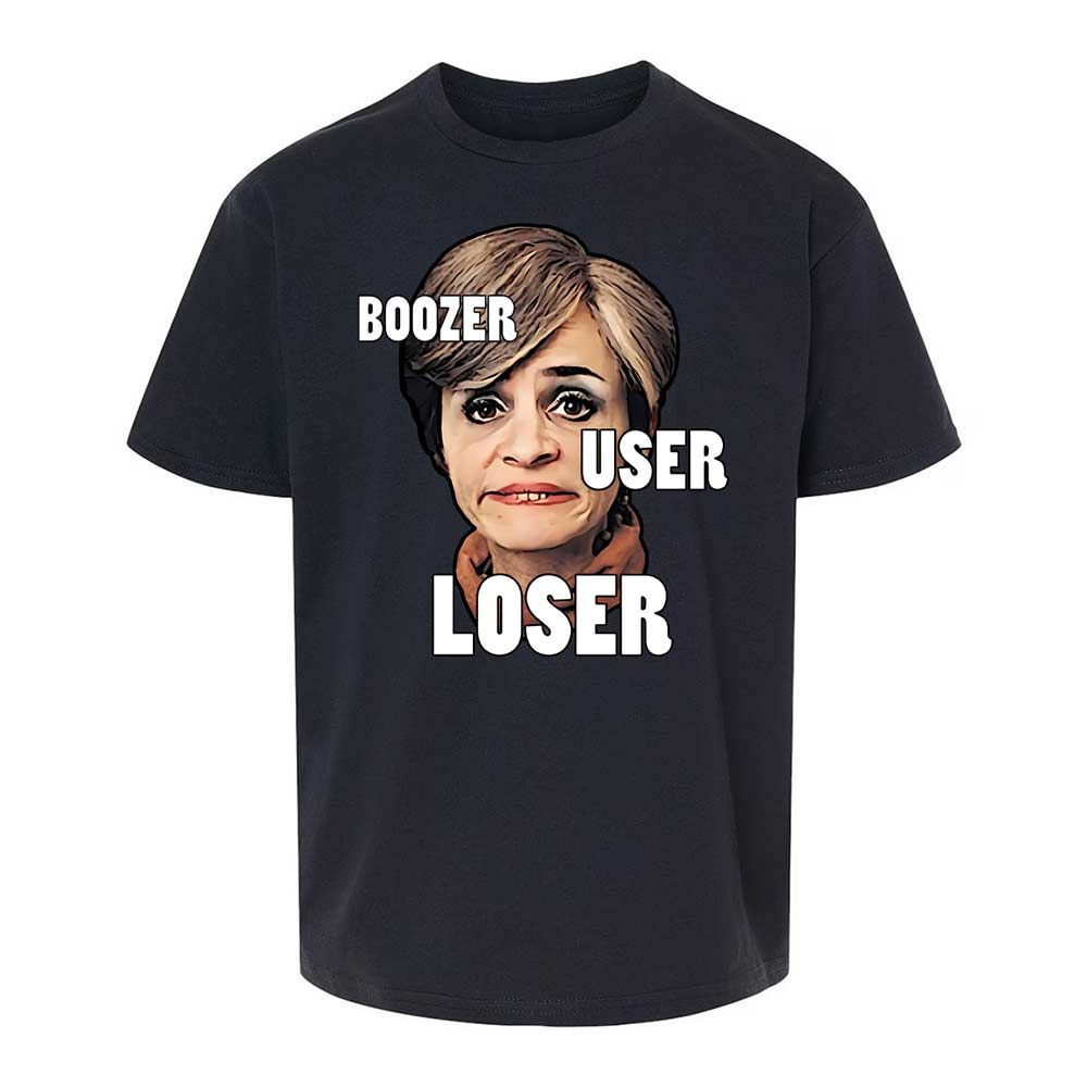 I was a boozer, a user, and a loser - Black - 1
