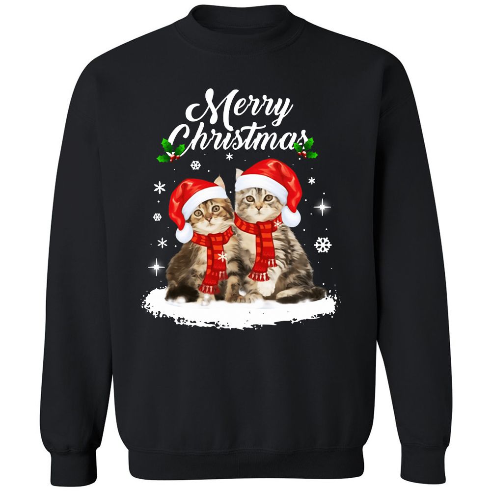 Classic Unisex Sweatshirt - T5F6HLU7 - Black - 1