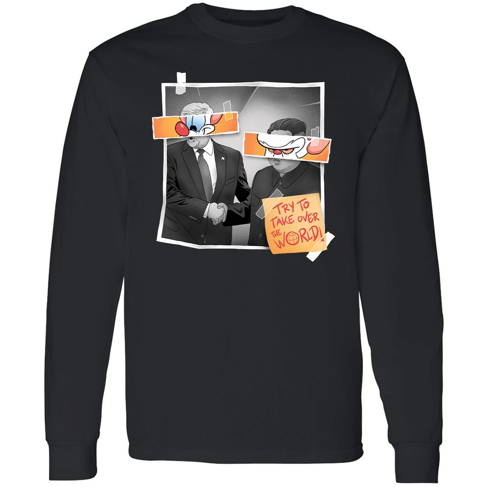 Long Sleeve T-Shirt - V184K7TK - Black - 1