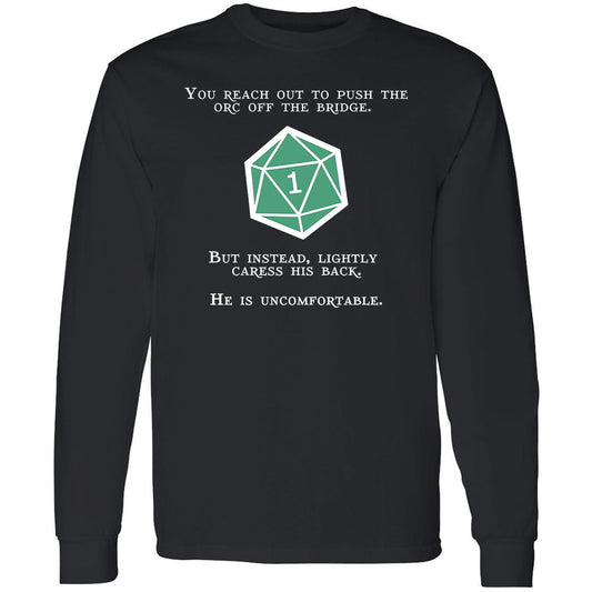 Long Sleeve T-Shirt - XJMZ34AN - Black - 1