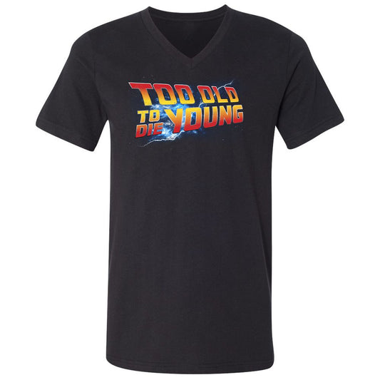 Unisex V-Neck T-Shirt - ZRA4BNRY - Black - 1