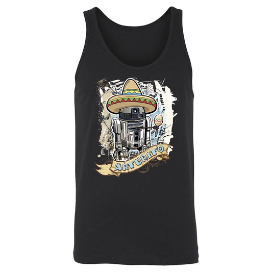 Unisex Jersey Tank - 631UWBMN - Black - 1