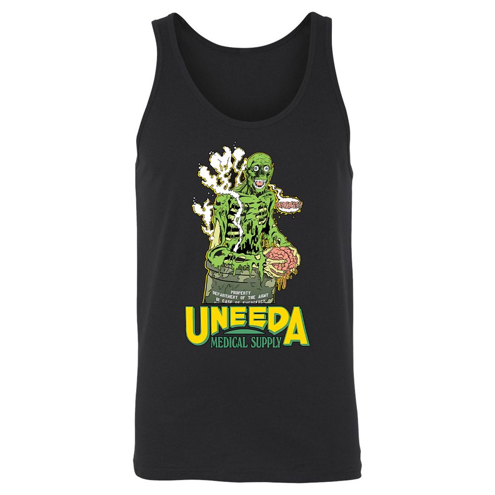 Unisex Jersey Tank - M6NKLQP8 - Black - 1