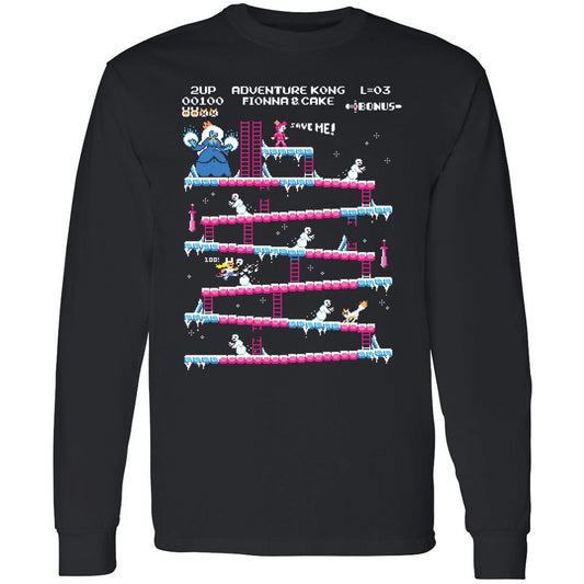 Long Sleeve T-Shirt - LR357T3T - Black - 1