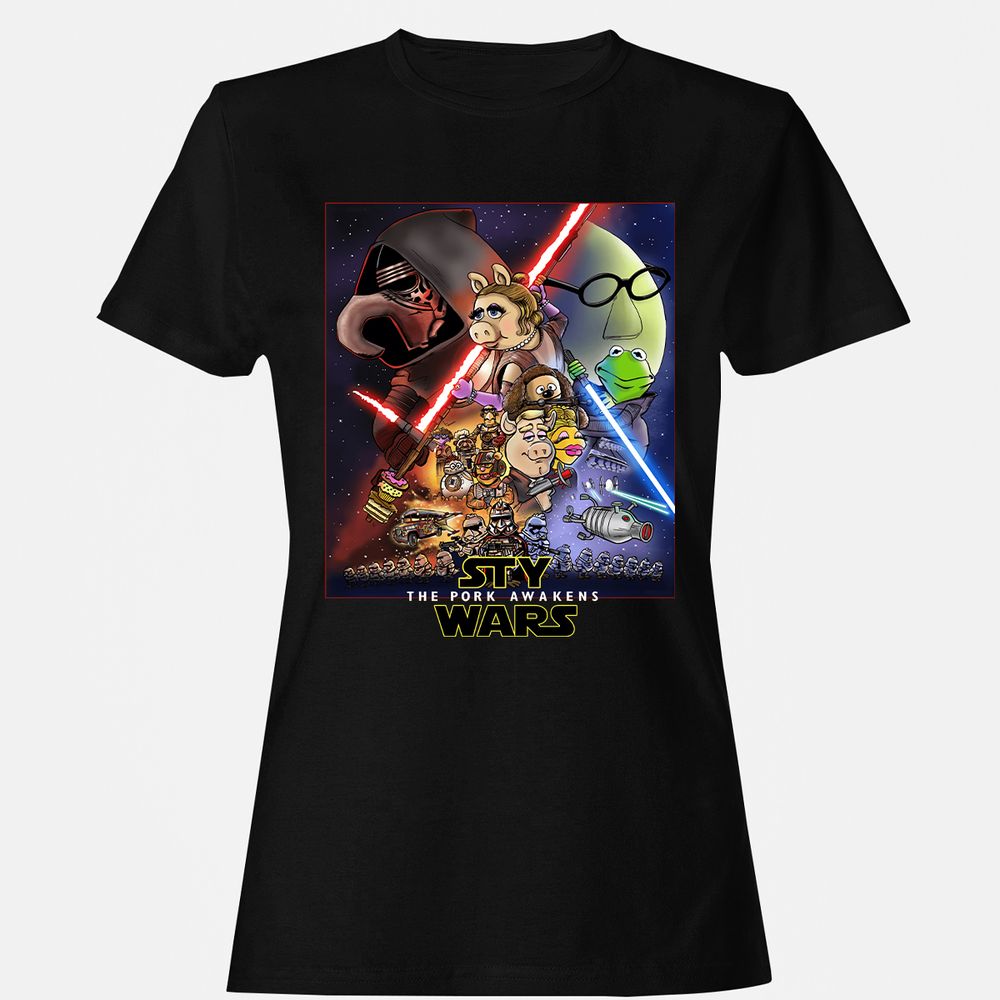 Women's T-Shirt - RUKEEXMD - Black - 1
