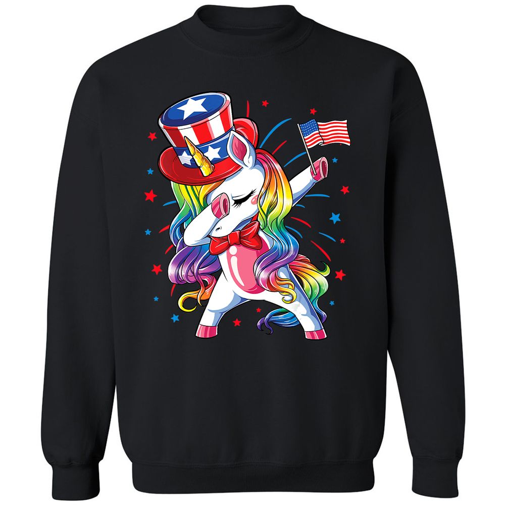 Classic Unisex Sweatshirt - YK7CVC3Z - Black - 1