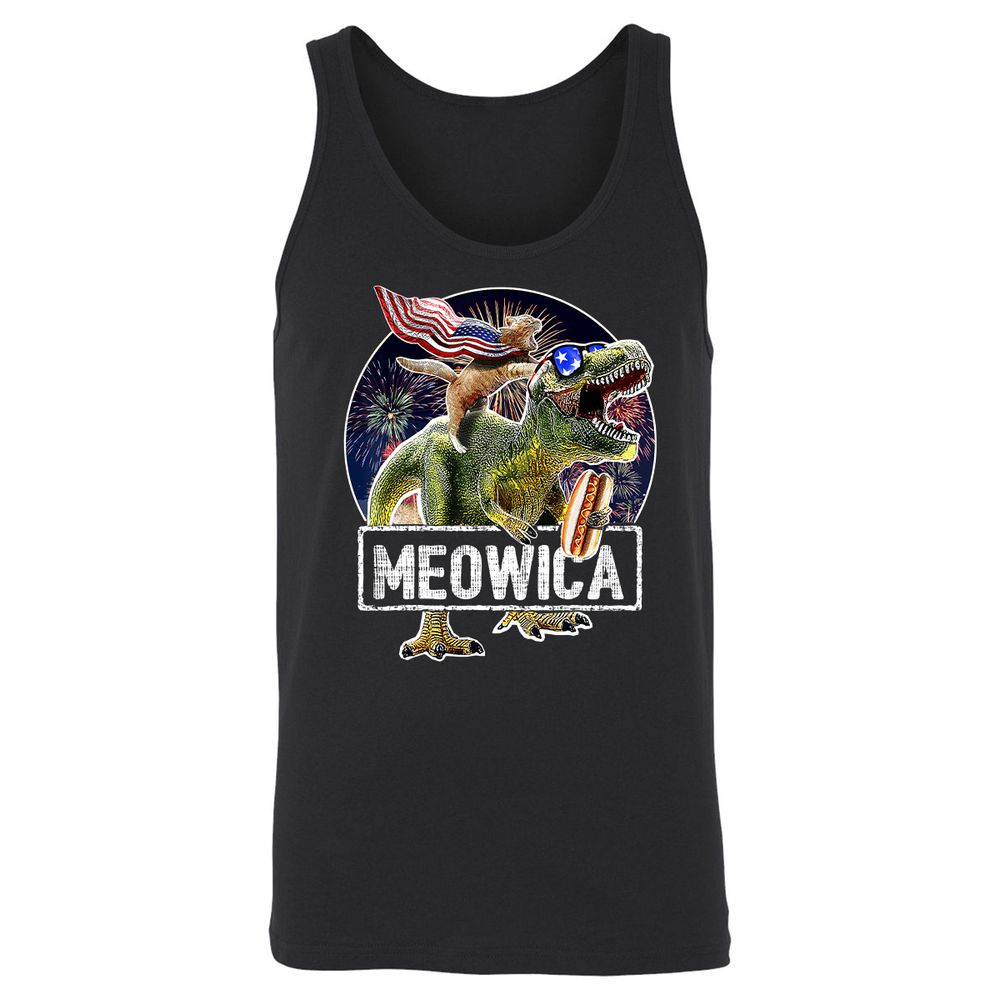 Unisex Jersey Tank - BPCB7HH8 - Black - 1