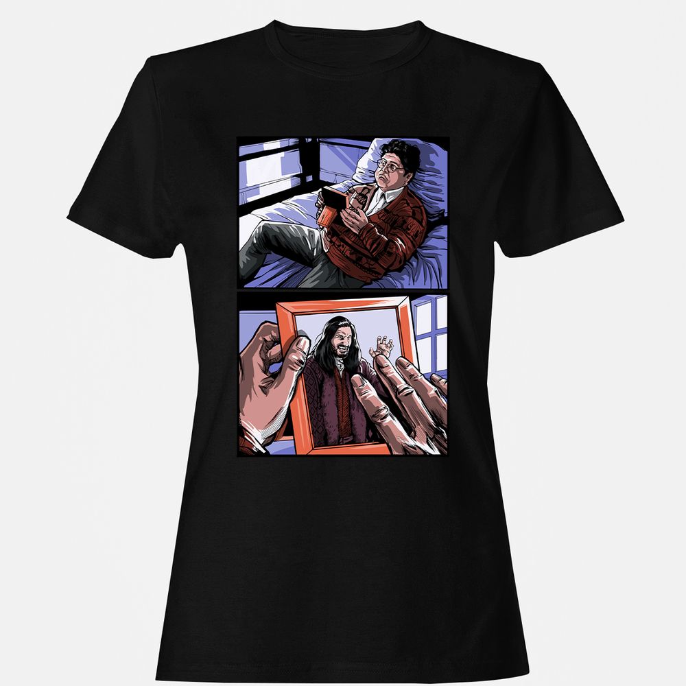 Women's T-Shirt - F28EVGZK - Black - 1