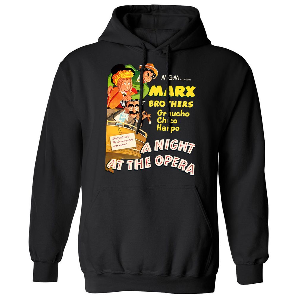 Classic Unisex Hoodie - ZGMVFP21 - Black - 1