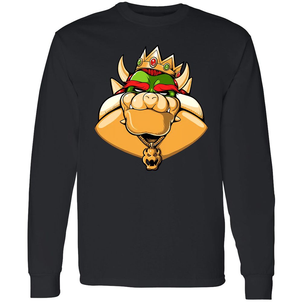Long Sleeve T-Shirt - 277WURFM - Black - 1