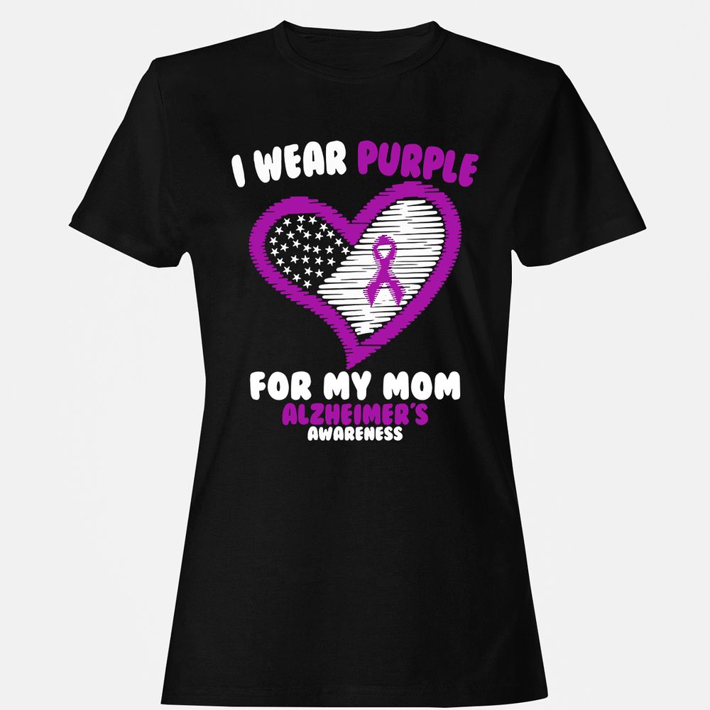 Women's T-Shirt - 68A684DR - Black - 1