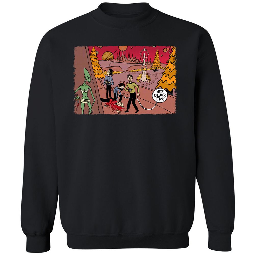 Classic Unisex Sweatshirt - 1XHBAAFB - Black - 1