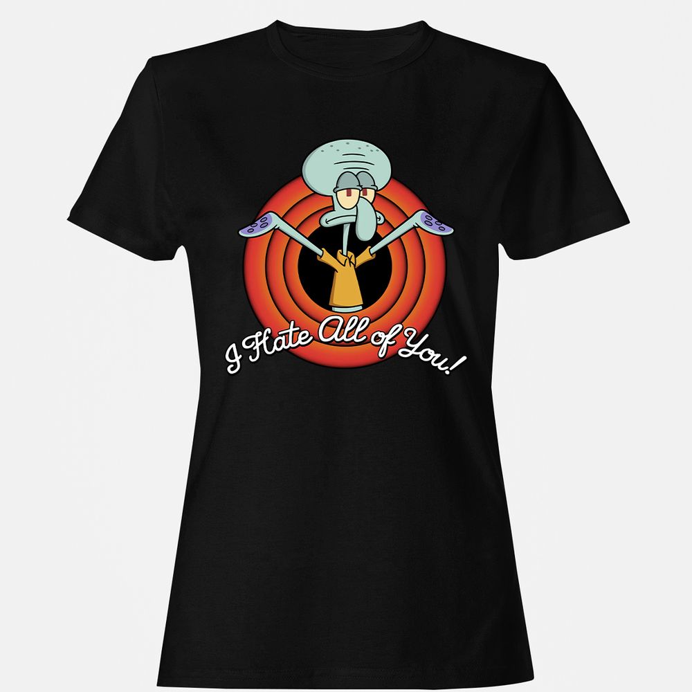 Women's T-Shirt - GZJCEBW4 - Black - 1