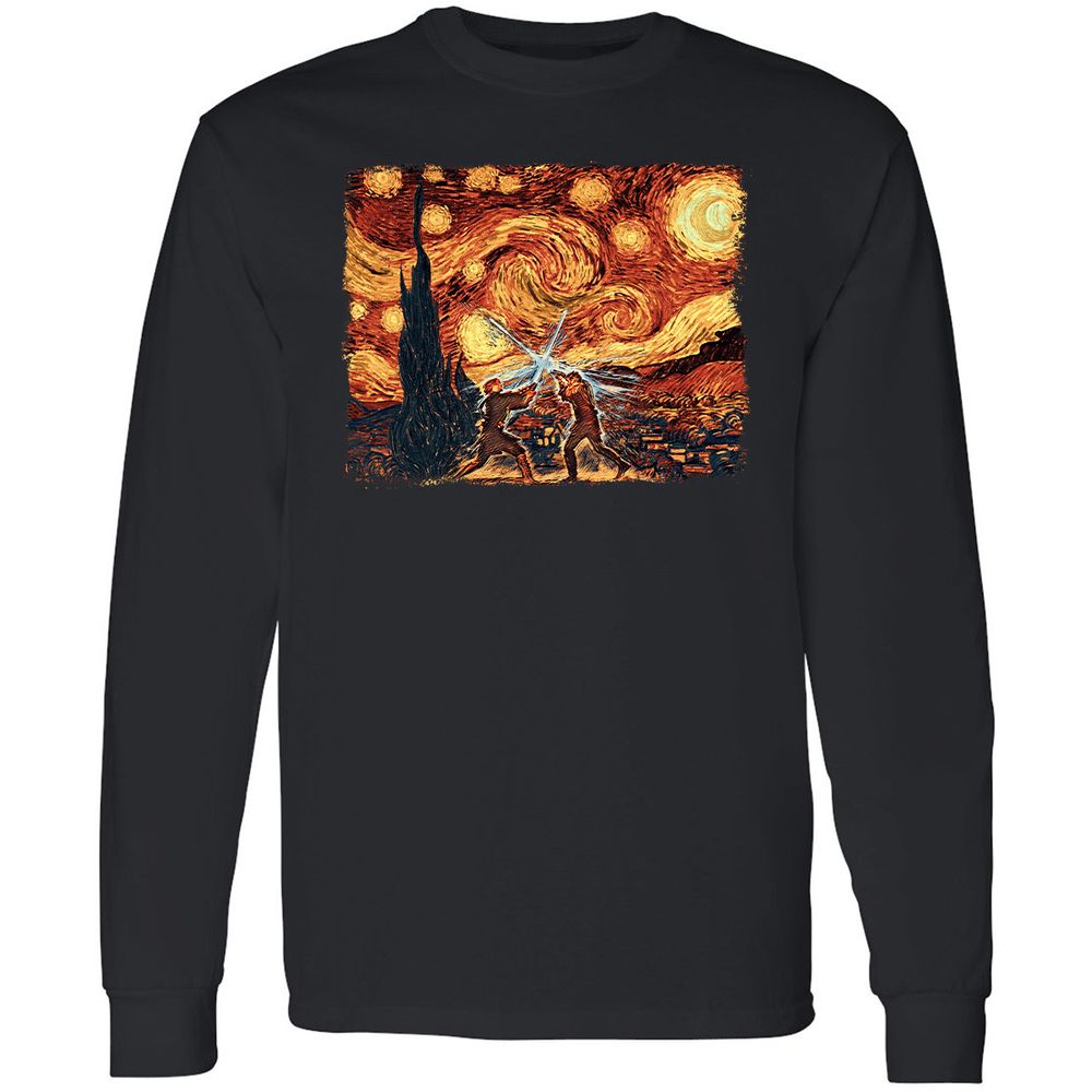 Long Sleeve T-Shirt - AEUY4QYJ - Black - 1